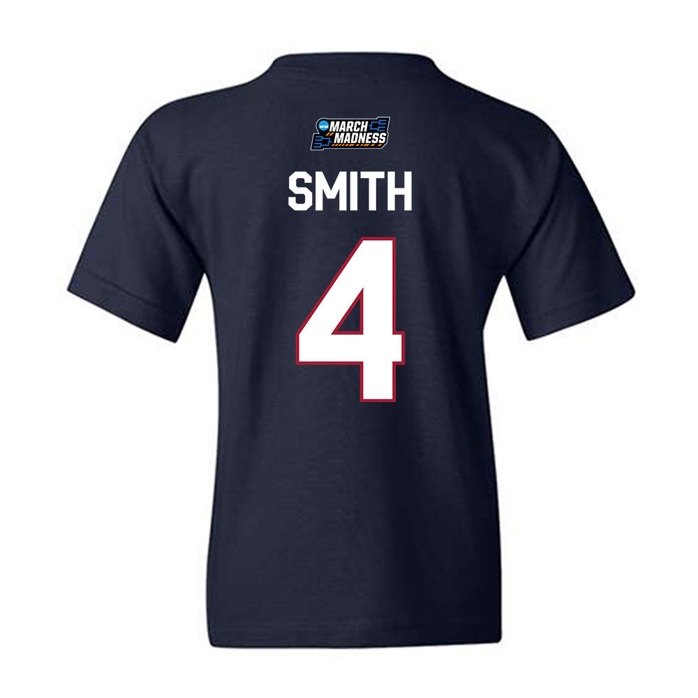 Oklahoma - NCAA Women's Basketball : Caya Smith - NCAA® March Madness® 2026 Youth T-Shirt-1