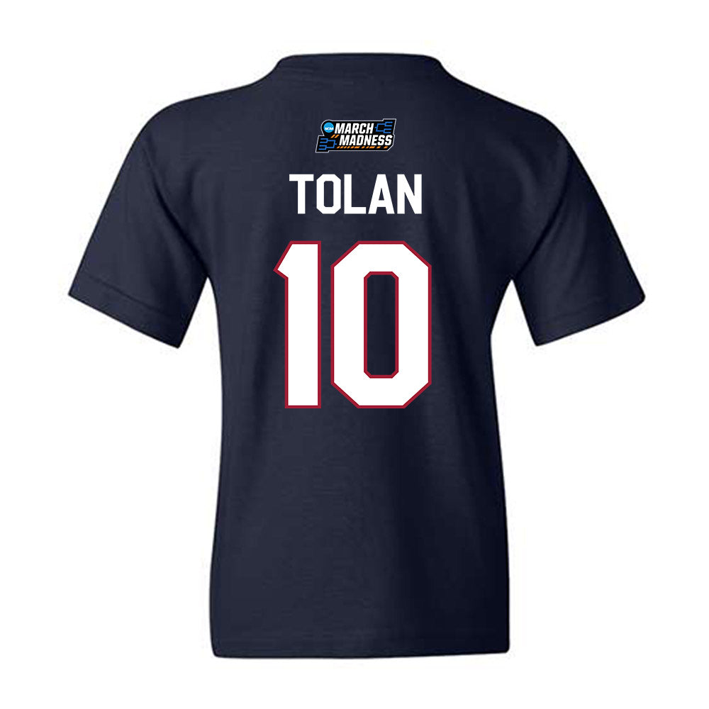 Oklahoma - NCAA Women's Basketball : Emma Tolan - NCAA® March Madness® 2026 Youth T-Shirt-1