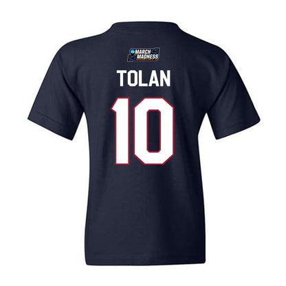 Oklahoma - NCAA Women's Basketball : Emma Tolan - NCAA® March Madness® 2026 Youth T-Shirt-1