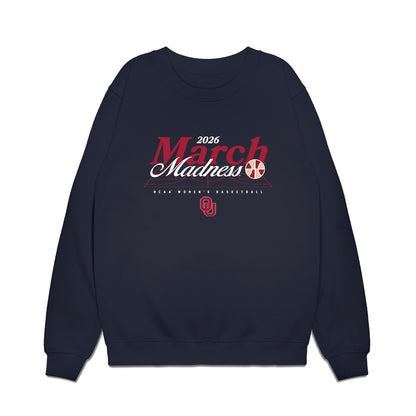 Oklahoma - NCAA Women's Basketball : Aaliyah Chavez - NCAA® March Madness® 2026 Premium Crewneck Sweatshirt-0