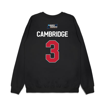 Ohio State - NCAA Women's Basketball : Kennedy Cambridge - NCAA® March Madness® 2026 Premium Crewneck Sweatshirt-1
