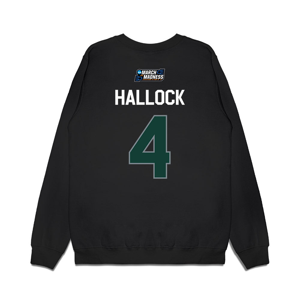Michigan State - NCAA Women's Basketball : Theryn Hallock - NCAA® March Madness® 2026 Premium Crewneck Sweatshirt-1