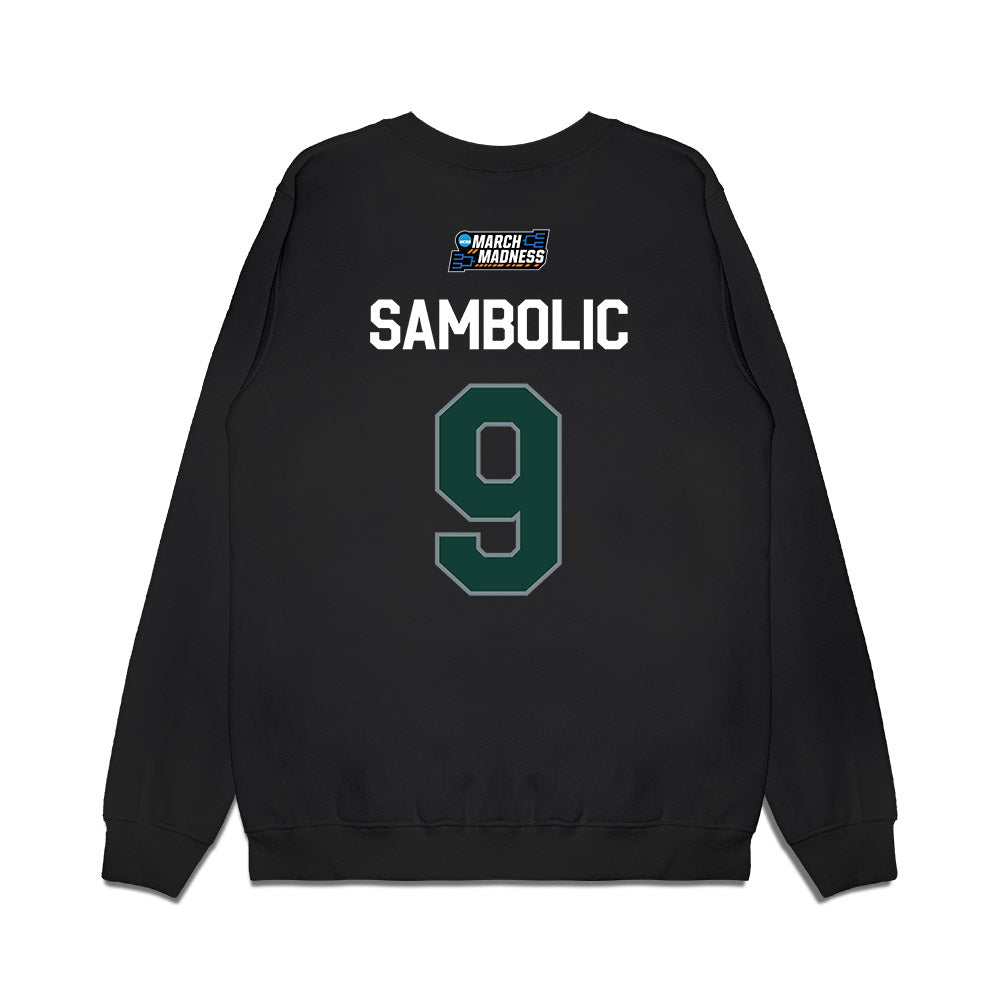Michigan State - NCAA Women's Basketball : Sara Sambolic - NCAA® March Madness® 2026 Premium Crewneck Sweatshirt-1