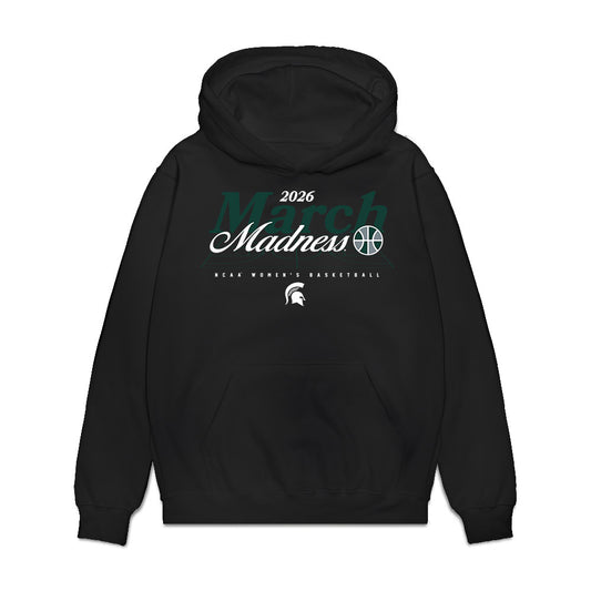 Michigan State - NCAA Women's Basketball : Lauren Ross - NCAA® March Madness® 2026 Premium Hooded Sweatshirt-0
