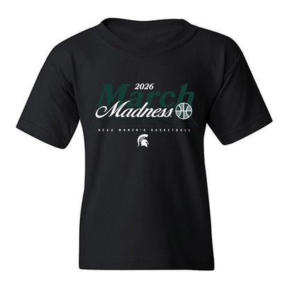 Michigan State - NCAA Women's Basketball : Sara Sambolic - NCAA® March Madness® 2026 Youth T-Shirt-0
