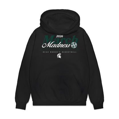 Michigan State - NCAA Women's Basketball : Sara Sambolic - NCAA® March Madness® 2026 Premium Hooded Sweatshirt-0