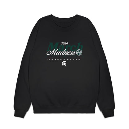 Michigan State - NCAA Women's Basketball : Sara Sambolic - NCAA® March Madness® 2026 Premium Crewneck Sweatshirt-0