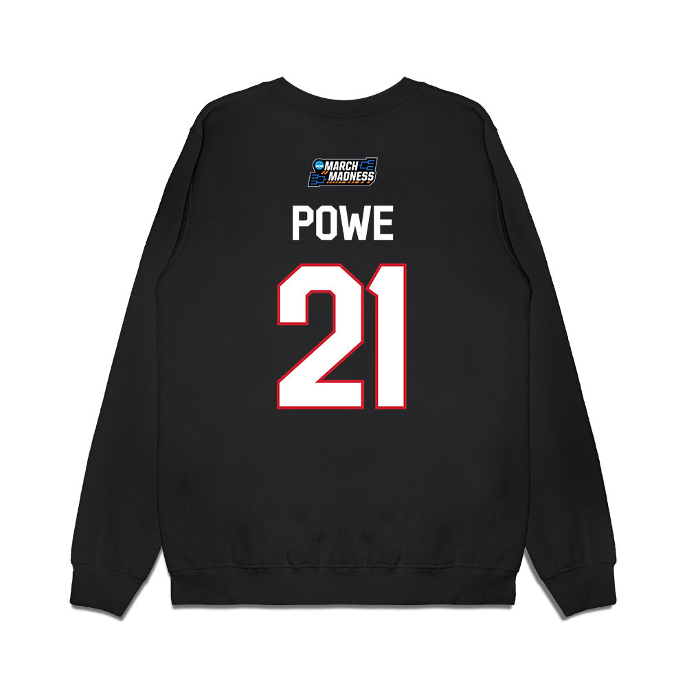 Ole Miss - NCAA Women's Basketball : Debreasha Powe - NCAA® March Madness® 2026 Premium Crewneck Sweatshirt-1