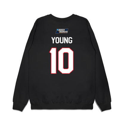 Ole Miss - NCAA Women's Basketball : J'Adore Young - NCAA® March Madness® 2026 Premium Crewneck Sweatshirt-1