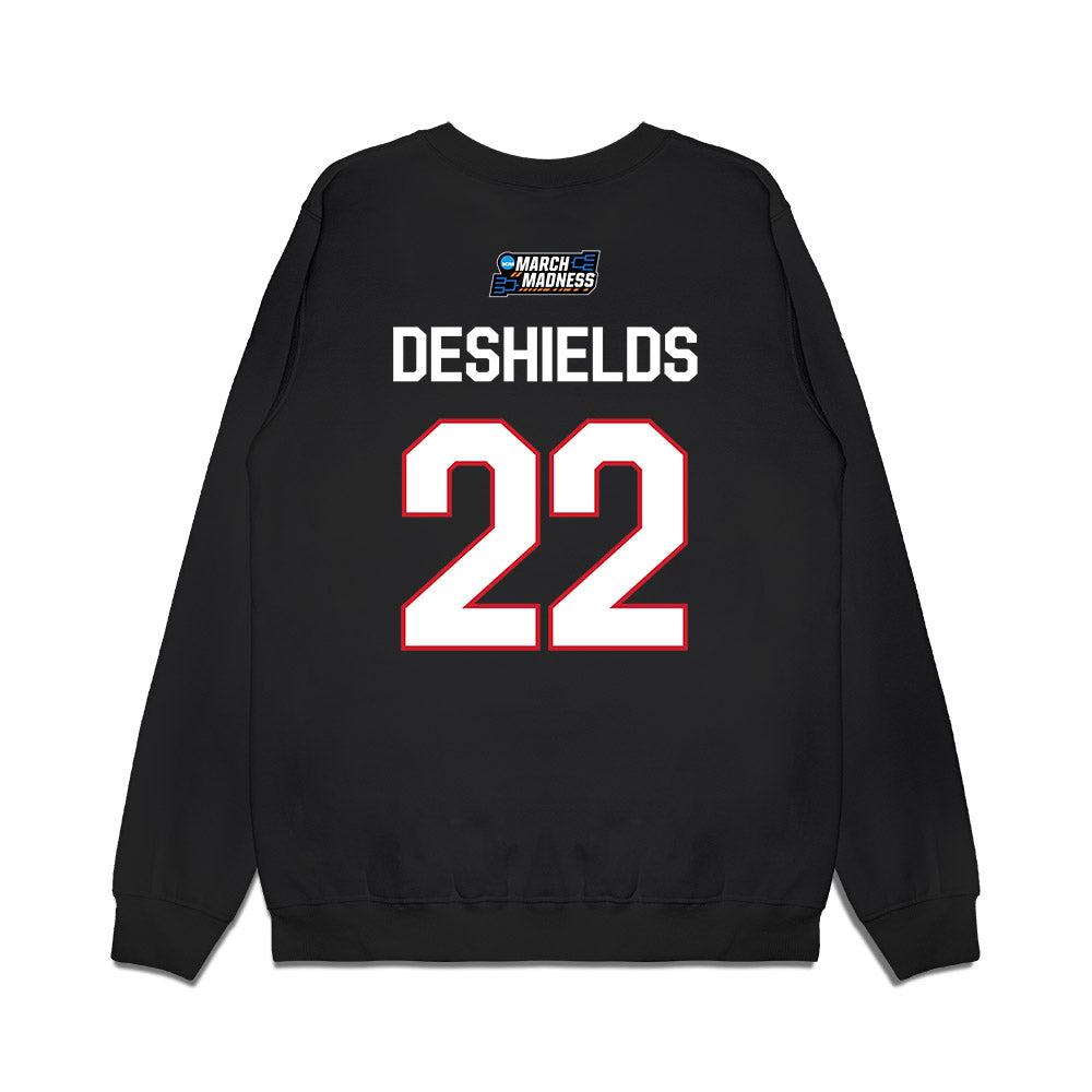 Ole Miss - NCAA Women's Basketball : Denim DeShields - NCAA® March Madness® 2026 Premium Crewneck Sweatshirt-1