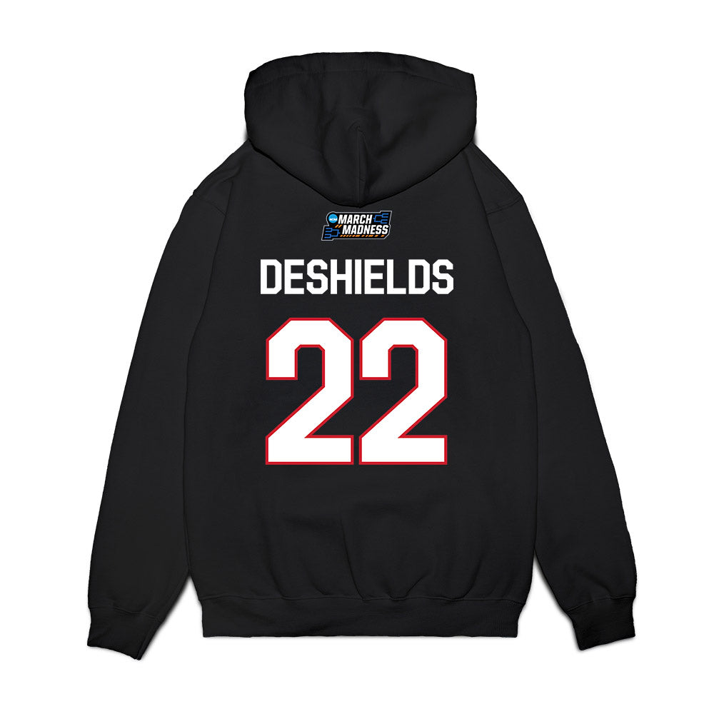 Ole Miss - NCAA Women's Basketball : Denim DeShields - NCAA® March Madness® 2026 Premium Hooded Sweatshirt-1