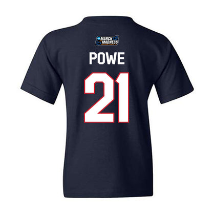 Ole Miss - NCAA Women's Basketball : Debreasha Powe - NCAA® March Madness® 2026 Youth T-Shirt-1
