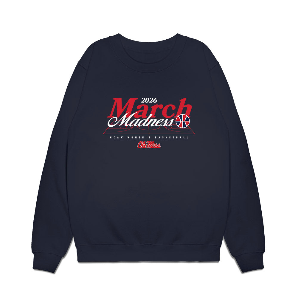 Ole Miss - NCAA Women's Basketball : Sira Thienou - NCAA® March Madness® 2026 Premium Crewneck Sweatshirt-0