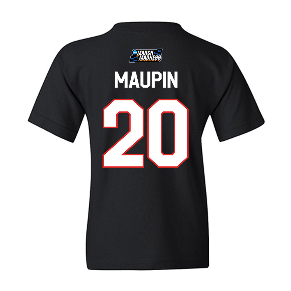Texas Tech - NCAA Women's Basketball : Bailey Maupin - NCAA® March Madness® 2026 Youth T-Shirt-1