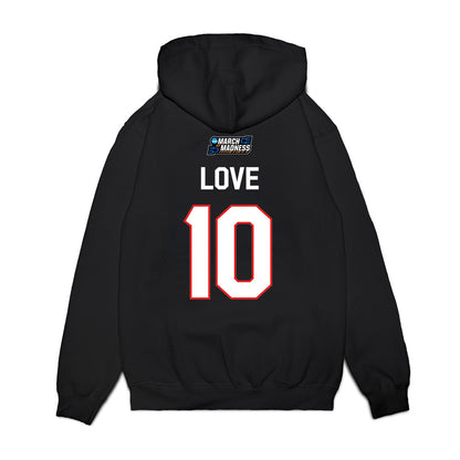 Texas Tech - NCAA Women's Basketball : Sidney Love - NCAA® March Madness® 2026 Premium Hooded Sweatshirt-1