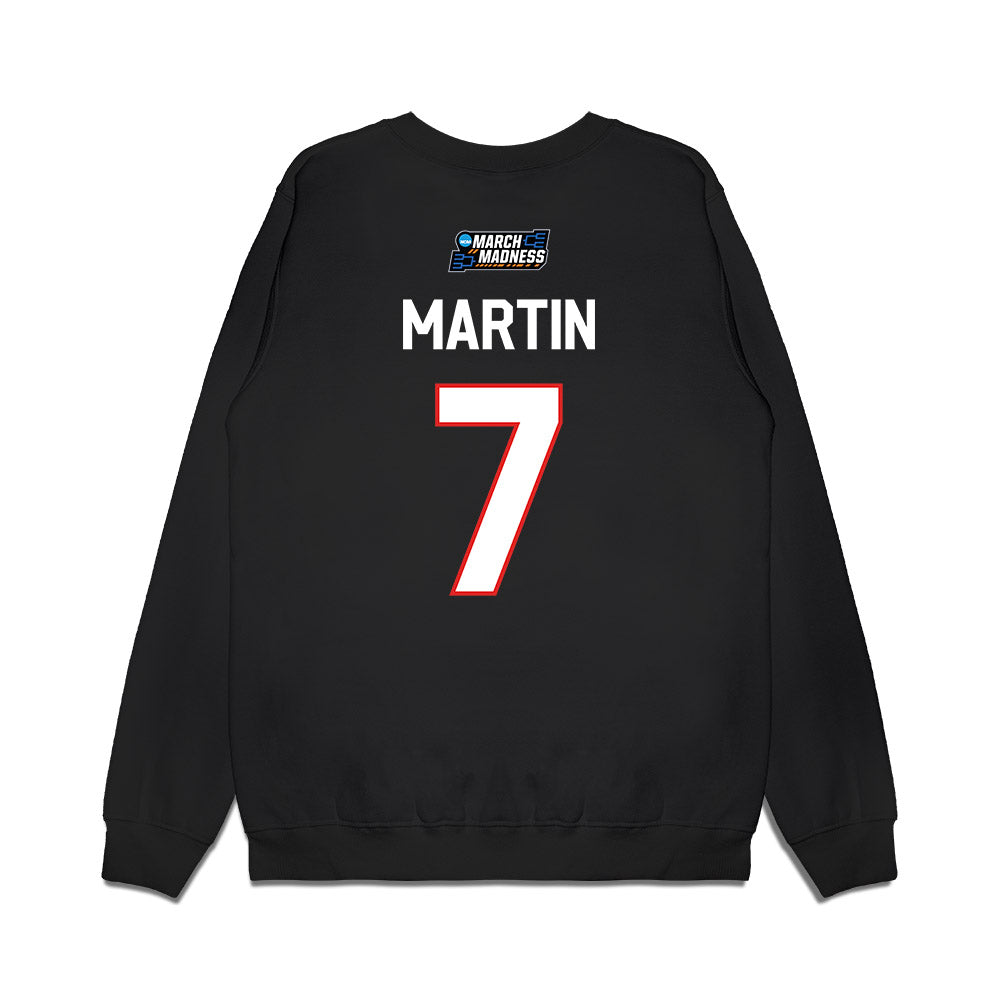 Texas Tech - NCAA Women's Basketball : Kalysta Martin - NCAA® March Madness® 2026 Premium Crewneck Sweatshirt-1