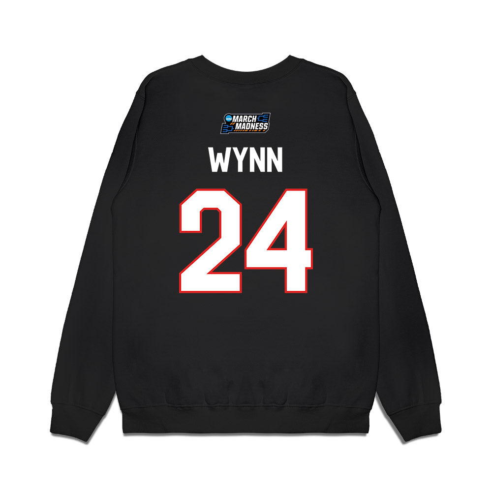 Texas Tech - NCAA Women's Basketball : Jada Wynn - NCAA® March Madness® 2026 Premium Crewneck Sweatshirt-1