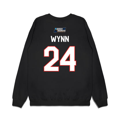 Texas Tech - NCAA Women's Basketball : Jada Wynn - NCAA® March Madness® 2026 Premium Crewneck Sweatshirt-1