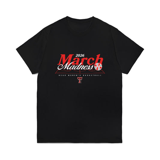Texas Tech - NCAA Women's Basketball : Bailey Maupin - NCAA® March Madness® 2026 Comfort Colors T-Shirt-0