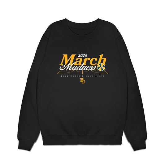 Baylor - NCAA Women's Basketball : Kiersten Johnson - NCAA® March Madness® 2026 Premium Crewneck Sweatshirt-0