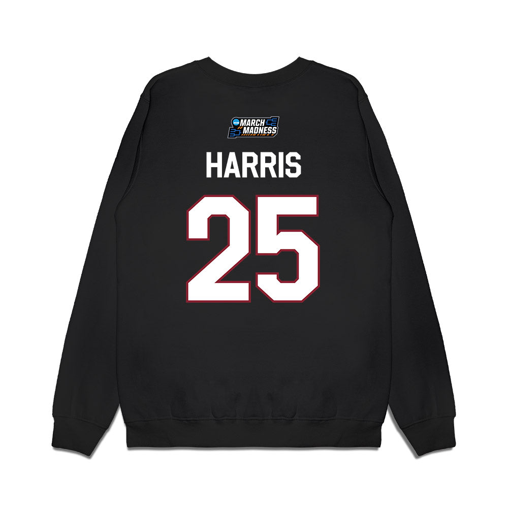 Iowa State - NCAA Women's Basketball : sydney harris - March Madness Shersey Premium Crewneck Sweatshirt-1