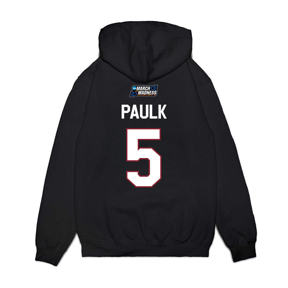 Iowa State - NCAA Women's Basketball : Evangelia Paulk - March Madness Shersey Premium Hooded Sweatshirt-1
