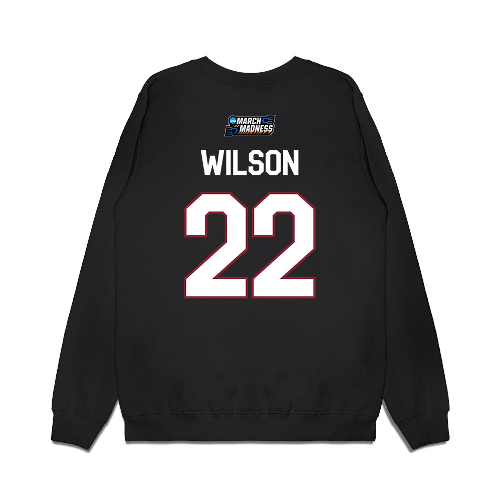 Iowa State - NCAA Women's Basketball : Reagan Wilson - March Madness Shersey Premium Crewneck Sweatshirt-1