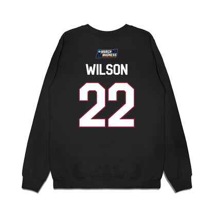 Iowa State - NCAA Women's Basketball : Reagan Wilson - March Madness Shersey Premium Crewneck Sweatshirt-1