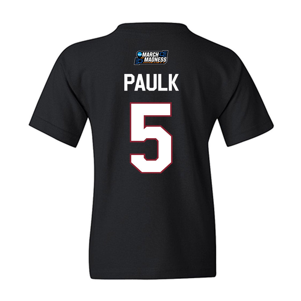 Iowa State - NCAA Women's Basketball : Evangelia Paulk - March Madness Shersey Youth T-Shirt-1