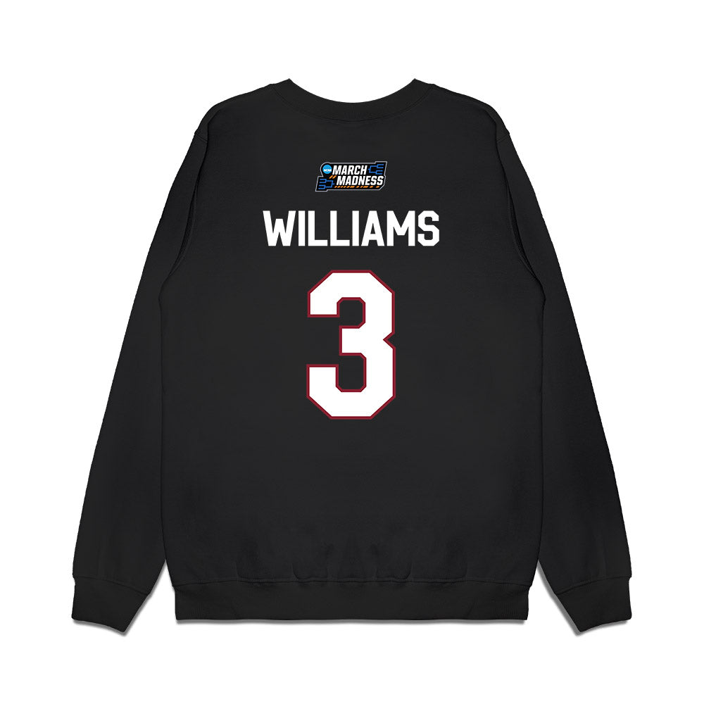 Iowa State - NCAA Women's Basketball : Alisa Williams - March Madness Shersey Premium Crewneck Sweatshirt-1