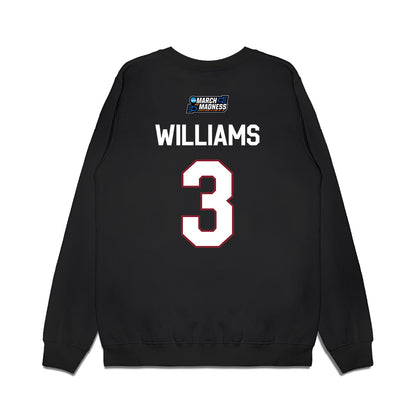 Iowa State - NCAA Women's Basketball : Alisa Williams - March Madness Shersey Premium Crewneck Sweatshirt-1