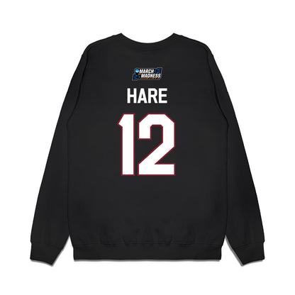 Iowa State - NCAA Women's Basketball : Kenzie Hare - March Madness Shersey Premium Crewneck Sweatshirt-1