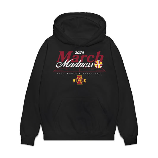 Iowa State - NCAA Women's Basketball : Evangelia Paulk - March Madness Shersey Premium Hooded Sweatshirt-0