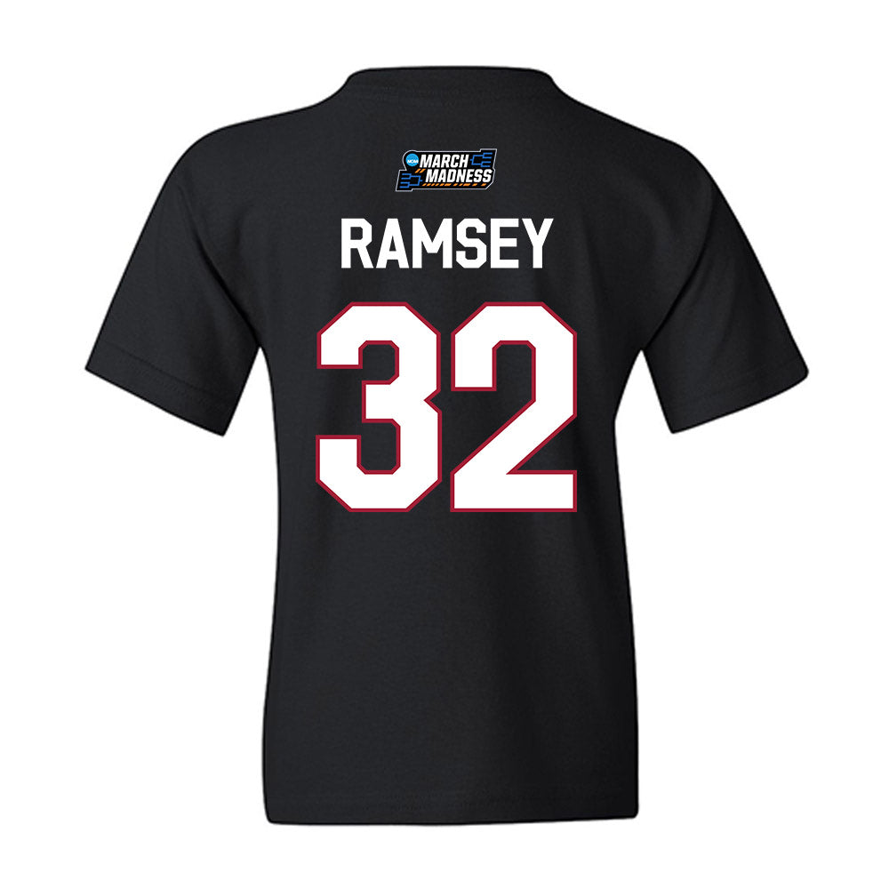 Alabama - NCAA Women's Basketball : Alancia Ramsey - NCAA® March Madness® 2026 Youth T-Shirt-1