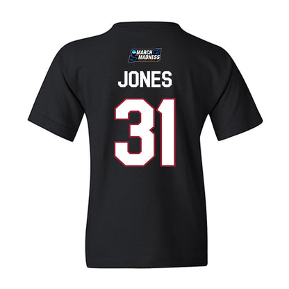 Alabama - NCAA Women's Basketball : Naomi Jones - NCAA® March Madness® 2026 Youth T-Shirt-1
