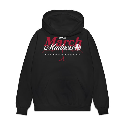 Alabama - NCAA Women's Basketball : Alancia Ramsey - NCAA® March Madness® 2026 Premium Hooded Sweatshirt-0