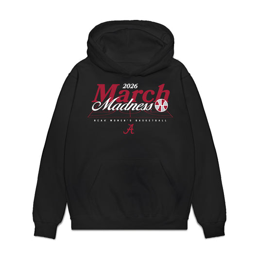 Alabama - NCAA Women's Basketball : Leah Brooks - NCAA® March Madness® 2026 Premium Hooded Sweatshirt-0