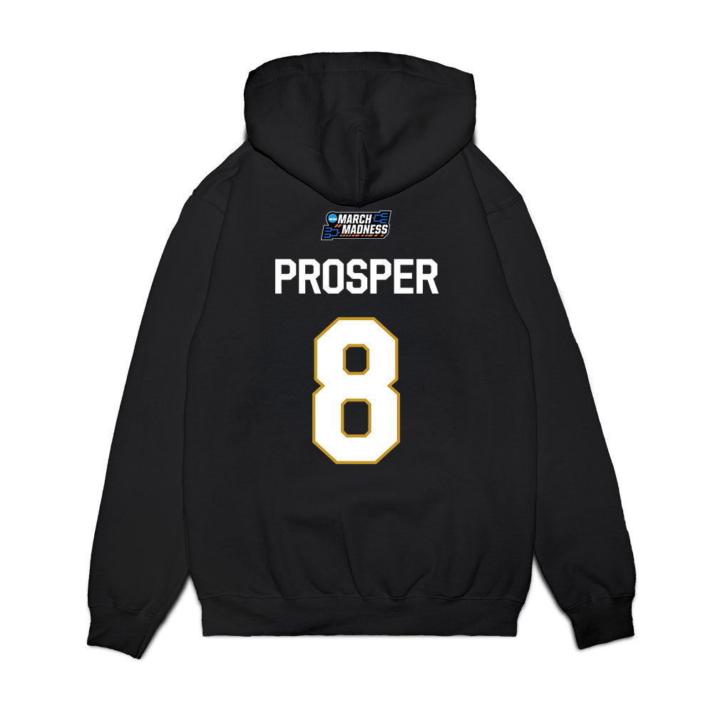 Notre Dame - NCAA Women's Basketball : Cassandre Prosper - NCAA® March Madness® Premium Hooded Sweatshirt-1