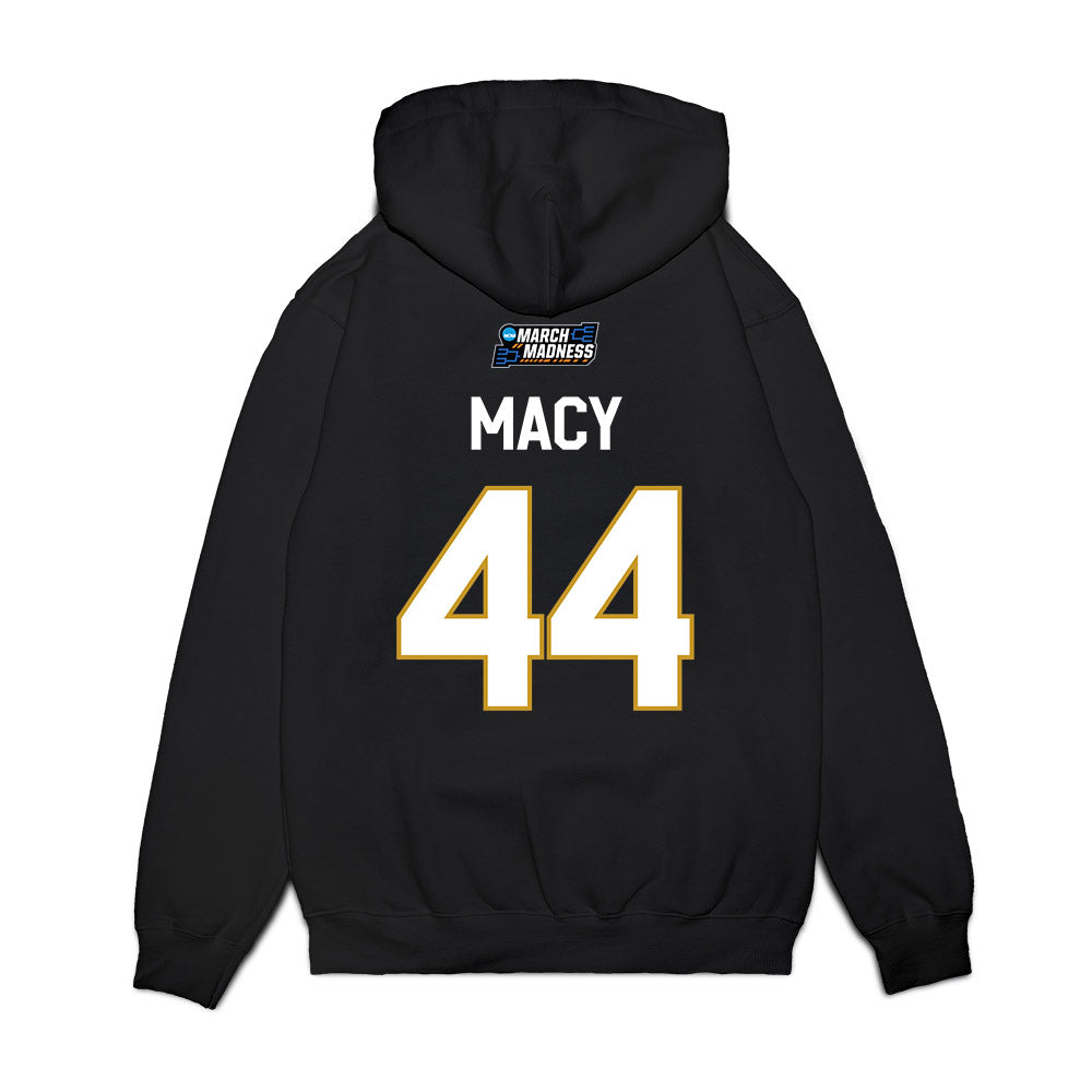 Notre Dame - NCAA Women's Basketball : Leah Macy - NCAA® March Madness® Premium Hooded Sweatshirt-1
