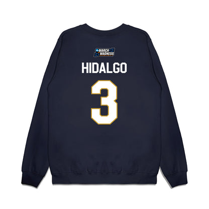 Notre Dame - NCAA Women's Basketball : Hannah Hidalgo - NCAA® March Madness® 2026 Premium Crewneck Sweatshirt-1