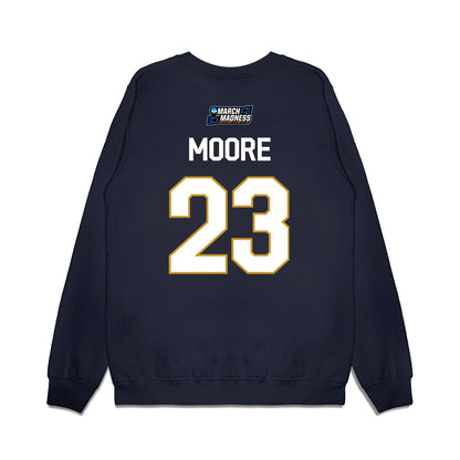 Notre Dame - NCAA Women's Basketball : Iyana Moore - NCAA® March Madness® 2026 Premium Crewneck Sweatshirt-1