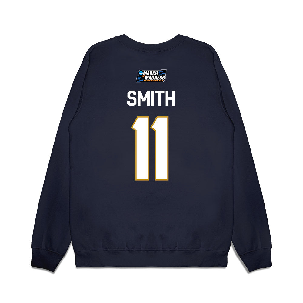 Notre Dame - NCAA Women's Basketball : Jordyn Smith - NCAA® March Madness® Premium Crewneck Sweatshirt-1