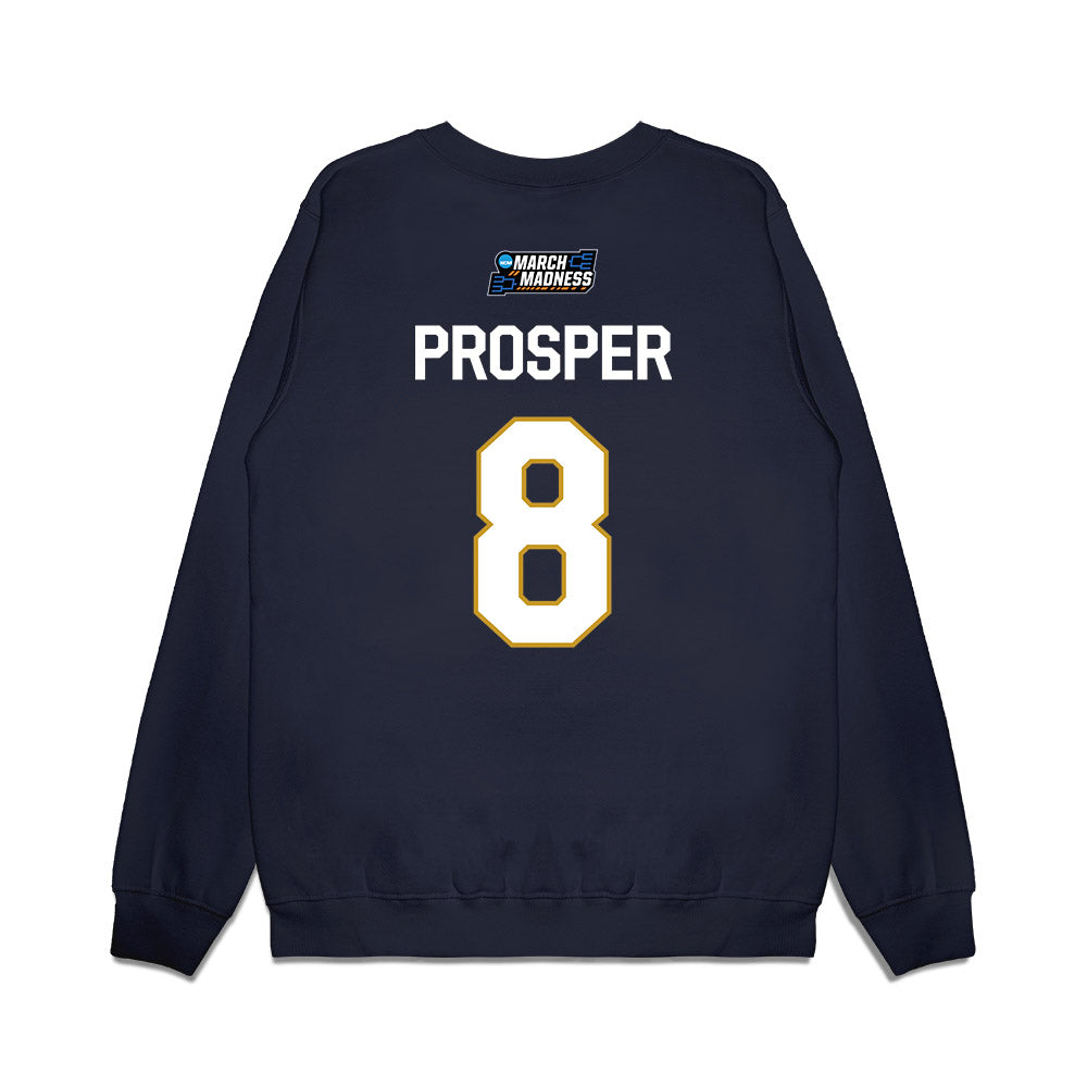 Notre Dame - NCAA Women's Basketball : Cassandre Prosper - NCAA® March Madness® Premium Crewneck Sweatshirt-1