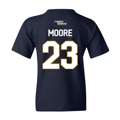 Notre Dame - NCAA Women's Basketball : Iyana Moore - NCAA® March Madness® 2026 Youth T-Shirt-1