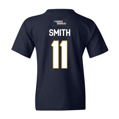 Notre Dame - NCAA Women's Basketball : Jordyn Smith - NCAA® March Madness® 2026 Youth T-Shirt-1