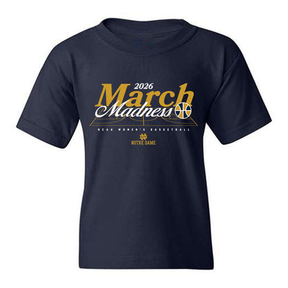 Notre Dame - NCAA Women's Basketball : Iyana Moore - NCAA® March Madness® 2026 Youth T-Shirt-0