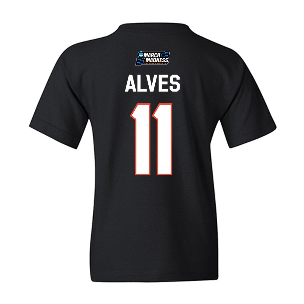Illinois - NCAA Women's Basketball : Manuella Alves - NCAA® March Madness® 2026 Youth T-Shirt-1