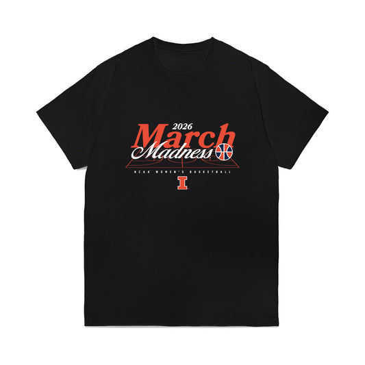 Illinois - NCAA Women's Basketball : Gisela Vazquez Segura - NCAA® March Madness® 2026 Comfort Colors T-Shirt-0
