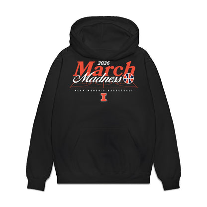 Illinois - NCAA Women's Basketball : Manuella Alves - NCAA® March Madness® 2026 Premium Hooded Sweatshirt-0