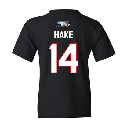 Nebraska - NCAA Women's Basketball : Callin Hake - March Madness Shersey Youth T-Shirt-1